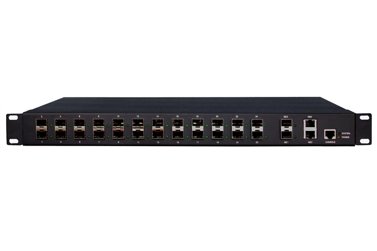S5326 24 Gigabit Ports 2 Gigabit combo ports Managed SFP Based Fiber Optic Ethernet Switches